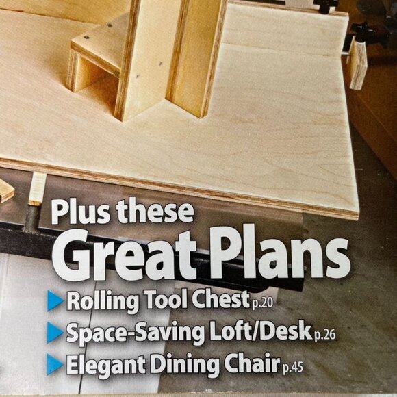 Wood Magazine Vol 32  Issue 231 No 1 March 2015 Must Have Jigs u - Picture 3 of 9